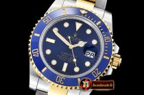 Rolex Submariner 116613LN Cer YG/SS Blue KSF Asia 2836
