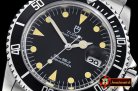 Tudor Vintage SUB Ref.76100 SS/SS Black Asia 2836
