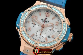 HUB0322D - Big Bang Pearl RG/Sq Blue Ruby White A-7750