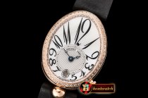 Breguet Queen of Naples Ladies Dm RG/LE Wht MOP ZF Jap 6T51