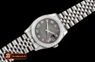 Rolex Datejust Man DJ 36mm Jub Flt SS/SS Black MOP Roman BP A313