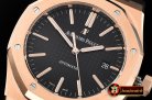 Audemars Piguet Royal Oak 15400 RG/LE Black JF V5 MY9015 Mod 3120