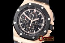Audemars Piguet Royal Oak Offshore Novelty CER/RG/RU Blk JF A775