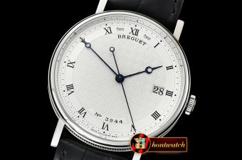 Breguet Classique Series SS/LE White/Rmn Chk Miyota 9015 Mod