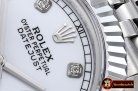Rolex Yachtmaster DJ2 41mm Jub Flt SS/SS White Diams BP Asia 323