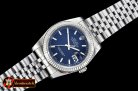 Rolex Datejust DJ 36mm Oyst Flt 904L SS/SS Blue Lume ARF A3135 Mod