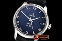 Omega De Ville Men's Co-Axial SS/LE Blue/Roman VSF A8500