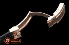Replica Rolex Black Croc Strap RG 20/16/ New Insignia Deployant