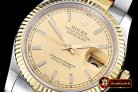 Replica Rolex DateJust Midsize 31mm YG/SS Gold Sticks BP Asia 28