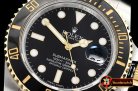 Rolex Submariner 116613LN 904L YG/SS Black GMF SP A3135