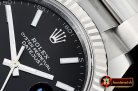 Rolex Datejust II DJ2 41mm Oyst Flt 904L SS/SS Black/Stk ARF Asia 2824