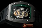 RM066C - Bubba Watson Tourbillon PVD/RU Green Swiss Qtz