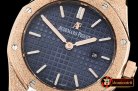 Audemars Piguet Royal Oak 33mm Frosted RG/RG Blue JHF V2 Swiss Qtz