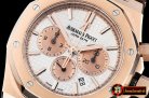 Audemars Piguet Royal Oak Chronograph 26331ST RG/LE Wht OMF A7750