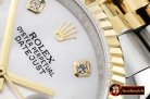 Rolex Datejust Man DJ 36mm Jub Flt YG/SS White MOP Diams BP A313
