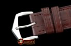Replica Patek Philippe Brown Croc Strap SS 20/16/ Insignia Buckl