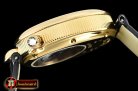 Breguet Queen of Naples Ladies YG/LE Wht MOP Jap Movt