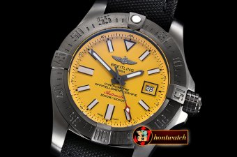 Breitling Avenger II Seawolf DLC/NY Yellow Stk GF V2 Asia 2836