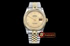 Rolex Datejust Man DJ 36mm Jub Flt YG/SS Gold Roman BP A3135 Mod