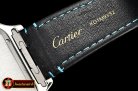 Cartier Santos D Cartier 2018 Ladies SS/LE (Blue)Wht Swiss Qtz