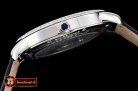 Replica Cartier Ronde Louis Cartier No Date SS/LE Diams White As