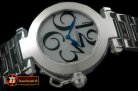 CAR0314B - Pasha Ladies SS/SS White Swiss Ronde Quartz
