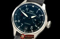 IWC0252B - Big Pilot 7 Days SS/LE Black A-52010