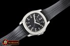Patek Philippe Aquanaut Ref.5167 SS/RU Black/Num PF Asia 2824 Mod