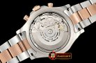 Rolex YachtMaster 116681 Blue RG/SS White BP Asia 7750 Mod