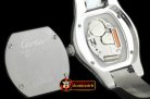 CAR0337B - Tortue De Cartier SS/SS White Swiss Quartz