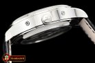 JAEGER LE COULTRE Master Ultra Thin Moonphase SS/LE Silver Wht KMF A2824