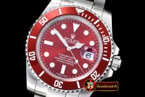 Replica Rolex Submariner 116610 Coke Red SS/SS Asia 2836
