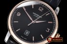 Mont Blanc Heritage Chronometrie SS/RG/LE Black MY9015 Mod