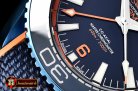 Omega Planet Ocean 45mm GMT Blue DLC/NY Black JHF A23J Mod