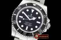 Rolex Submariner 114060 SS/SS Cer Bez Black JF SH3130