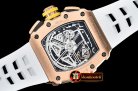 Richard Mille RM011-03 Felipe Massa LE RG/VRU Wht Skele A7750 Mod