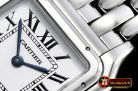 Cartier Panthere Secrete De Ladies SS/SS White KOR Swiss Qtz