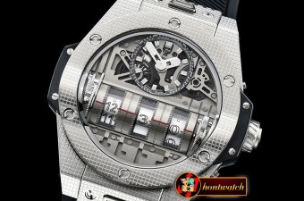 Hublot Big Bang MP-11 Stainless SS/RU Silv Wht Quartz