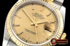 Rolex Datejust 36mm Flt YG/SS Gold/Stk Jub ARF Asia SH3135