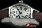 CAR0335B - Tortue De Cartier SS/LE White Swiss Quartz