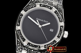 Audemars Piguet Royal Oak Ref.15400 Custom SS/SS SP Black Jap 82