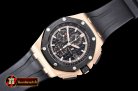 Audemars Piguet Royal Oak Offshore Novelty CER/RG/RU Blk JF A775