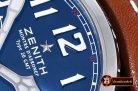 Zenith Pilot Montre Type 20 GMT SS/LE Blue Asia 23J