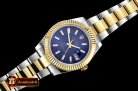 Rolex Datejust DJ2 41mm Oyst YG/SS Blue Stk BP A3136 Mod