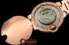 CAR0320 - Ballon De Cartier Mid RG/RG White Roman Miyota