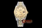 Rolex DateJust 36mm Jub Flt YG/SS Gold/Diams BP A2813