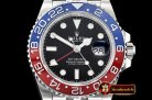 Rolex GMT Master II 126710 Pepsi 904L SS/SS Blk GMF A2836