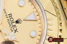 Replica Rolex YachtMaster Mens YG/YG Gold BP Asia 2836 Mod3135