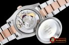Rolex Datejust DJ 36mm Oyst Flt RG/SS Blue Rmn BP A3135 Mod