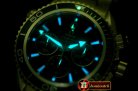 OMG0374A - Planet Ocean 45.5 Chrono SS/SS Blue 7753